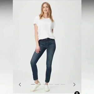 150. Paige Verdugo Ankle Skinny Jeans, Size 29, Dark Wash, NWOT